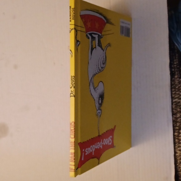 4/$40 If I Ran The Circus - Dr. Seuss - Hardcover Book - Picture 3 of 4